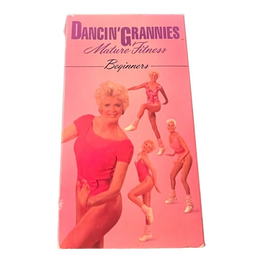Vintage Dancing Grannies Mature Fitness Beginners VHS Tape